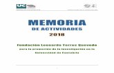 Memoria de Actividades 2018 - unican.es de... · 2019-06-05 · MEMORIA DE ACTIVIDADES 2018 Entidad Certificada en Calidad ISO 9001 2 Presidente: D. Ángel Pazos Carro Vicepresidente: