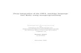 Deep integration of the OWL ontology language into Ruby using metaprogramming · 2011-08-12 · into Ruby using metaprogramming Inaugural-Dissertation zur Erlangung des Doktorgrades