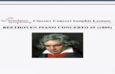 BEETHOVEN PIANO CONCERTO #5 (1809) - Moris Senegor€¦ · BEETHOVEN PIANO CONCERTO #5 (1809) MUSICAL HISTORY: Middle ages and Renaissance. Baroque (1600 – 1750): Bach, Handel,