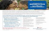 Obtenga aún más BENEFICIOS con AmeriHealth Caritas ... · AmeriHealth Caritas Delaware brinda asistencia y servicios gratuitos a personas con discapacidades, como intérpretes calificados