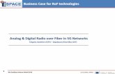 Business Case for RoF technologies · Business Case for RoF technologies Analog & Digital Radio over Fiber in 5G Networks ... Targeted C-RAN architecture model (blueSPACE) BBU pool