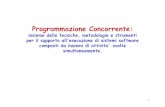 Programmazione Concorrente - LIAlia.disi.unibo.it/Courses/som1011/materiale/01.programmazione concorrente.pdf · 13 Algoritmo, programma, processo • Algoritmo: Procedimento logico