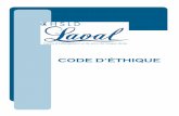 Code d’éthique - CHSLD de Laval · CODE D’ÉTHIQUE DU CHSLD DE LAVAL 3 Au CHSLD de Laval, le résident est considéré comme une personne à part entière. En ce sens, il bénéficie