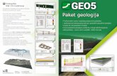 Paket geologija - Fine€¦ · Paket geologija • Profesionalni sustav izvještaja podzemnih podataka • Jednostavna interpretacija pokusa i geoloških poprečnih presjeka • Izrada
