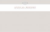 ANNUAL REPORT - Kongehusetkongehuset.dk/sites/default/files/kongehuset_2015_eng.pdf · The annual report describes the Royal Danish House’s work ... Netherlands paid a state visit