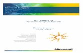 6 édition du BizSpark European Summitdownload.microsoft.com/documents/France/InformationsPre... · 2018-12-05 · 3 Présentation de la 6ème édition du BIZSPARK EUROPEAN SUMMIT
