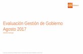 Evaluación Gestión de Gobierno Agosto 2017media.lanacion.cl/.../09/Encuesta-Adimark-de-agosto-2017.pdf · 2017-09-04 · candidaturas, la participación electoral esperada para