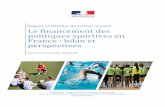 Le financement des politiques sportives en France : bilan et … · 2019-06-12 · Les chiffres officiels les plus récents publiés par l’administration concernent l’année 2014