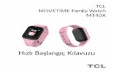 TCL MOVETIME Family Watch MT40X · 2019-07-05 · Twitter hesabınızı kullanarak da oturum açabilirsiniz. (1) “Kullanım şartları”nı ve Gizlilik ve güvenlik yazılarını