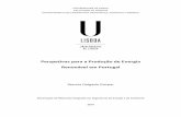 Perspetivas para a Produção de Energia Renovável em Portugalrepositorio.ul.pt/bitstream/10451/15543/1/ulfc111900_tm_Renata_Ga… · Perspetivas para a Produção de Energia Renovável