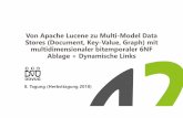 Von Apache Lucenezu Multi-Model Data Stores (Document, Key ... · Meine Keynote wurde vom Redaktionsleiter der Konferenz ... Succeeding in Data & AI: Insights from the Data Leaders