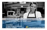 Microsoft Dynamics CRM - Nortalfiles.webmedia.ee/micro/techday/pdf/CRM as a Key... · Microsoft Estonia Microsoft Dynamics CRM. ... Microsoft CRM Kliendilahenduste kasv FY 04 FY 05