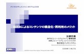 DITAによるコンテンツの構造化・再利用のメリットsigdd.sakura.ne.jp/images/4/44/Kato.pdf · 26 ditaの構造化とは（2） 文書内容（トピックコンテンツ）の構造化（情報タイプ）