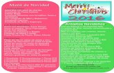 Menú de Navidad - Giovanna's Catering Servicesgiovannascateringservices.com/navidad-2016.pdf · 2016 Menú de Navidad Las Ensaladas: Amarillos con alioli de cilantro Ensalada de