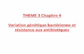 THEME 3 Chapitre 4 Variation génétique bactérienne et ...svt-a-feuillade.fr/pages/doc_spe_Prem/THEME3_Chapitre4_Resistanc… · Les antibiotiques ont ainsi fait progresser l'espérance