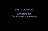 ETATS DE CHOC APPORTS DE L ECHOCARDIOGRAPHIEnaxos.biomedicale.univ-paris5.fr/diue/wp-content/uploads/... · 2015-05-07 · Echocardiographie et états de choc • Choc hypovolémique