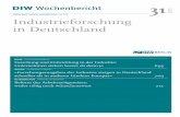 Wochenbericht 31 2015 - DIW · 2020-05-08 · 2015 Industrieforschung in Deutschland Bericht von Alexander Eickelpasch Forschung und Entwicklung in der Industrie: ... Frascati Manual.
