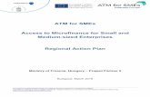 ATM for SMEs Access to Microfinance for Small and Medium ... · ATM for SMEs aims at improving the access of SMEs to microfinance in the participating regions by sharing and exchanging