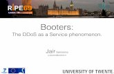 Booters - RIPE 69€¦ · vDos stresser is one of the most powerful, stable and reliable stresser/booter out there. We always do whatever it takes to keep our customers satisfied.