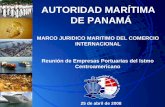 AUTORIDAD MARÍTIMA DE PANAMÁ - cocatram...1 Buque portacontenedores de 8,000 El contenedor está transformando el futuro del transporte marítimo 18 trenes de 8,000 pies Equivalente