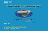 NATURAL SCIENCES SECTOR BIENNIAL REPORT · The Natural Science Sector at the UNESCO Regional Office in Nairobi, supports 13 Member States in Eastern Africa and the adjacent Indian
