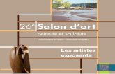 26e Salon d’art - Mairie de St Aignan de Grand Lieu · Faby Peintre (acrylique et techniques mixtes) Arzal (56) fabyartiste.com Autodidacte, Faby peint depuis l’enfance et se