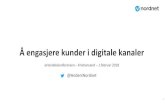 eHandelskonferansen Kristiansand 1.februar 2018 · • Corporate storytelling Channel Slideshare Purpose • Education • Presenting business & products Channel YouTube Purpose •