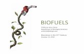 101510 Biofuels FINALinbios21/PDF/Fall2010/Camp... · 2010-10-15 · )ˆ˛ &ˆ ˙ ˝ ˚ 4 ˛˚ˆˇ˝ ˆ ˙ˆ˛ * ˇ ˇ % %ˇ$ ˘ ˇ$ˆˇ˝ ˘˚ ˆ˝ˆˇ ˇ$ 2 3ˆˇ˝ ˙ˆ ˇ ˘˚(%