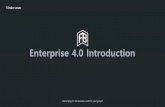 Enterprise 4.0 Introduction01 Enterprise 4.0 솔루션개요 02 Solution Introduction 솔루션상세소개 03 Best Practice 구축사례 Contents # 별첨-솔루션메뉴및기능소개