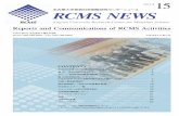 201 15 RCMS NEWS · Nagoya University Research Center for Materials Science RCMS NEWS 201 15 平成年月 第5号 Reports and Communications of RCMS Activities 〒464-8602 名古屋市千種区不老町
