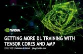 Getting more DL Training with Tensor Cores and AMP · TENSORFLOW AMP A more explicit Since NGC TensorFlow Container 19.07 (TF 1.14+) Supports an explicit optimizer wrapper to perform