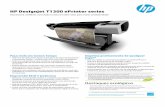HP Designjet T1300 ePrinter series - Plotter HP e ...HP Designjet T1300 ePrinter series Especificações técnicas Impressão Desenhos de linha(3 28 s/página em A1/D, 103 impressões