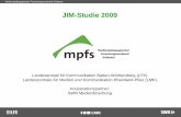 JIM-Studie 2009 - MPFS...früher andere Interessen (mehr draußen, TV, MCs) mehr Möglichkeiten (Auto/Technik) Interesse an Inhalten (Radio allg., Musik, Info) KHXWHP HKU5 DGLR Z HLO«
