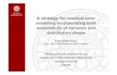 A strategy for residual error modeling incorporating both ... · Transformation and Weighting in Regression. Chapman and Hall. 1998 2 Oberg & Davidian. ... Contribution of transformation.