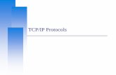 TCP/IP Protocols - National Chiao Tung Universityhuanghs/course/... · – Layers of TCP/IP (1) TCP/IP is a suite of networking protocols • 4 layers Layering architecture Link layer