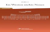29. APR 2018 Im Westen nichts Neues - Dresdner Philharmonie · 4/29/2018  · Dennoch ist „Im Westen nichts Neues“ kein autobiografischer Bericht, sondern ein Buch, dem der Autor
