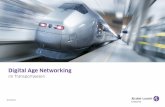 Digital Age Networking im Transportwesen...Broschüre Digital Age Networking im Transportwesen 6 Erweiterte Intelligenz Künstliche Intelligenz (KI) ist in allen Branchen, einschließlich