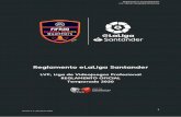 Reglamento eLaLiga Santander LVP, Liga de …...Reglamento eLaLiga Santander LVP, Liga de Videojuegos Profesional 11 Versión 1.5 | 09 marzo 2020 antes de participando en la Competición.