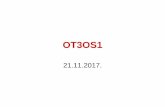 OT3OS1 - Katedra za telekomunikacijetelekomunikacije.etf.bg.ac.rs/lab54/os1/2017_11_21.pdf · energije ostaje za bočnelistove • Razvijeni su prozori sa promenljivim parametrima
