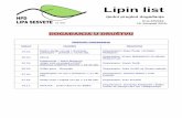 Lipin list · Otok Krk - preko Obzove do Baške ... zaštita od eventualnih oborina i vjetra, dovoljno tekućine i hrane (u domu je kišnica, naručena hrana), čeona svjetiljka,