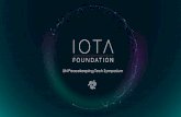 UN Peacekeeping Tech Symposium - IOTA News · 2018-05-20 · IOTA Foundation partner network Our universe relies on a network of many partners – corporates, academics, governments,