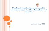 Professionalization in Public Procurement in the Republic ...pubdocs.worldbank.org/.../SERBIA-Presentation.pdf · CONTENTS Professionalization in public procurement in the Republic