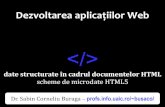 profs.info.uaic.robusaco/teach/courses/... · ga /~ co Dezvoltarea aplicațiilorWeb date structurate în cadrul documentelor HTML scheme de microdate HTML5 Dr. Sabin Corneliu Buraga