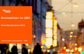 Retningslinjer for QRA - DSB · Hvorfor veiledning til QRA/risikokonturer ? Formålet med retningslinjene er å redusere tilfeldige variasjoner i resultatene som følge av datagrunnlag