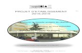 PROJET D’ETABLISSEMENT 2016-2019 - Collège Paul Cézanne · COLLEGE PAUL CEZANNE 7, Rue Paul Gauguin – 78200 Mantes-La-Jolie - ℡ 01 30 63 90 91 - 01 30 94 18 13 mail : ce.0780417