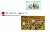 Chinese Cuisine - SCILT food Day 3.pdf · Chinese food culture. Chopsticks are called "Kuaizi" in Chinese and were called "Zhu" in ancient times (see the characters above). Chinese