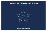 RESULTATS ANNUELS 2016 - Air France KLMChiffre d’affaireslong-courier 2016, part de marché réseau long-courrier (OAG) Chiffre d’affaires long-courrier Asie 27% 12% 7% AF-KL IAG