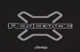 Renegade 28p ITA - Moto...3 Ogni nuova Jeep ® sposta un po’ il conﬁ ne del divertimento, su strada e fuoristrada. È sempre stato così dal 1941. Jeep ® Renegade è un esemplare
