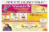 ARCOT ROAD T ALK · ART ROAD TALK. DISCLAIMER. Readers are recommended to make appropriate enquires before entering into dealings with advertisers who adverise in this publication.