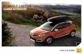 RENAULT CAPTUR - Premiere srlpremieresrl.to/files/AccessoriCaptur-1-.pdf · 2020-03-31 · Accessori che permettono a Renault Captur di moltiplicare le soluzioni di trasporto. Finitura